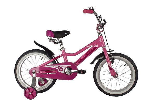 Велосипед детский Novatrack NOVARA 16" 9,5" 1 ск. розовый 165ANOVARA.PN22 2022